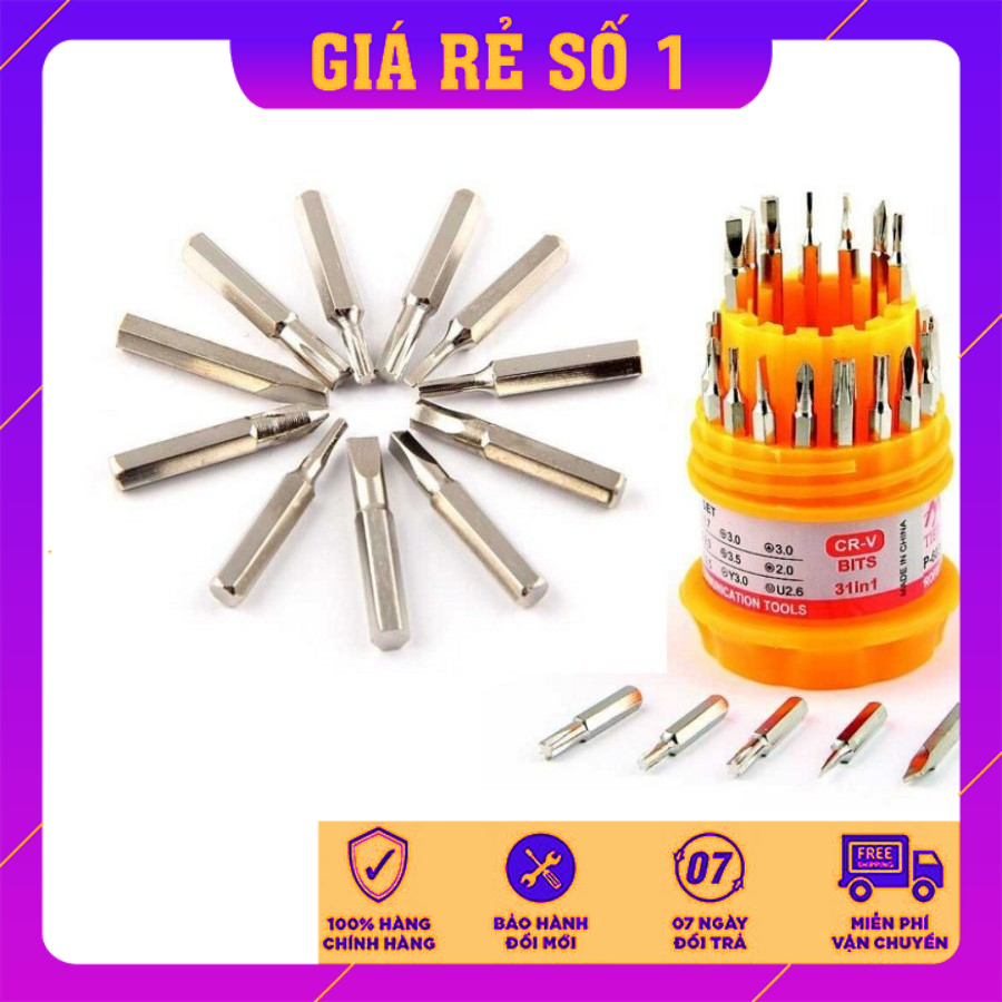 Bộ Tua Vít Đa Năng 31 Đầu