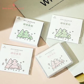 (Hàng có sẵn) Hộp giấy thấm dầu kèm gương cute hột me TẶNG KÈM LÕI THAY THẾ TIỆN LỢI