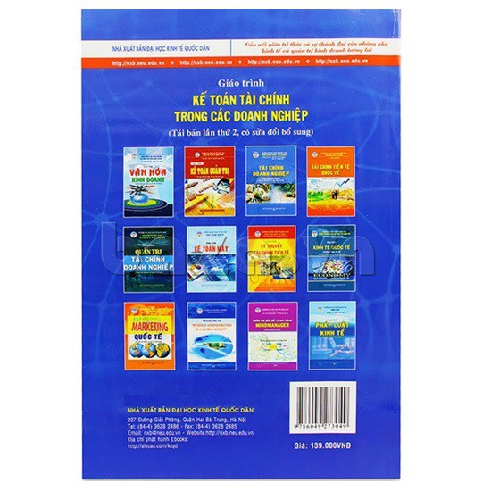 Sách - Giáo trình kế toán tài chính trong các doanh nghiệp