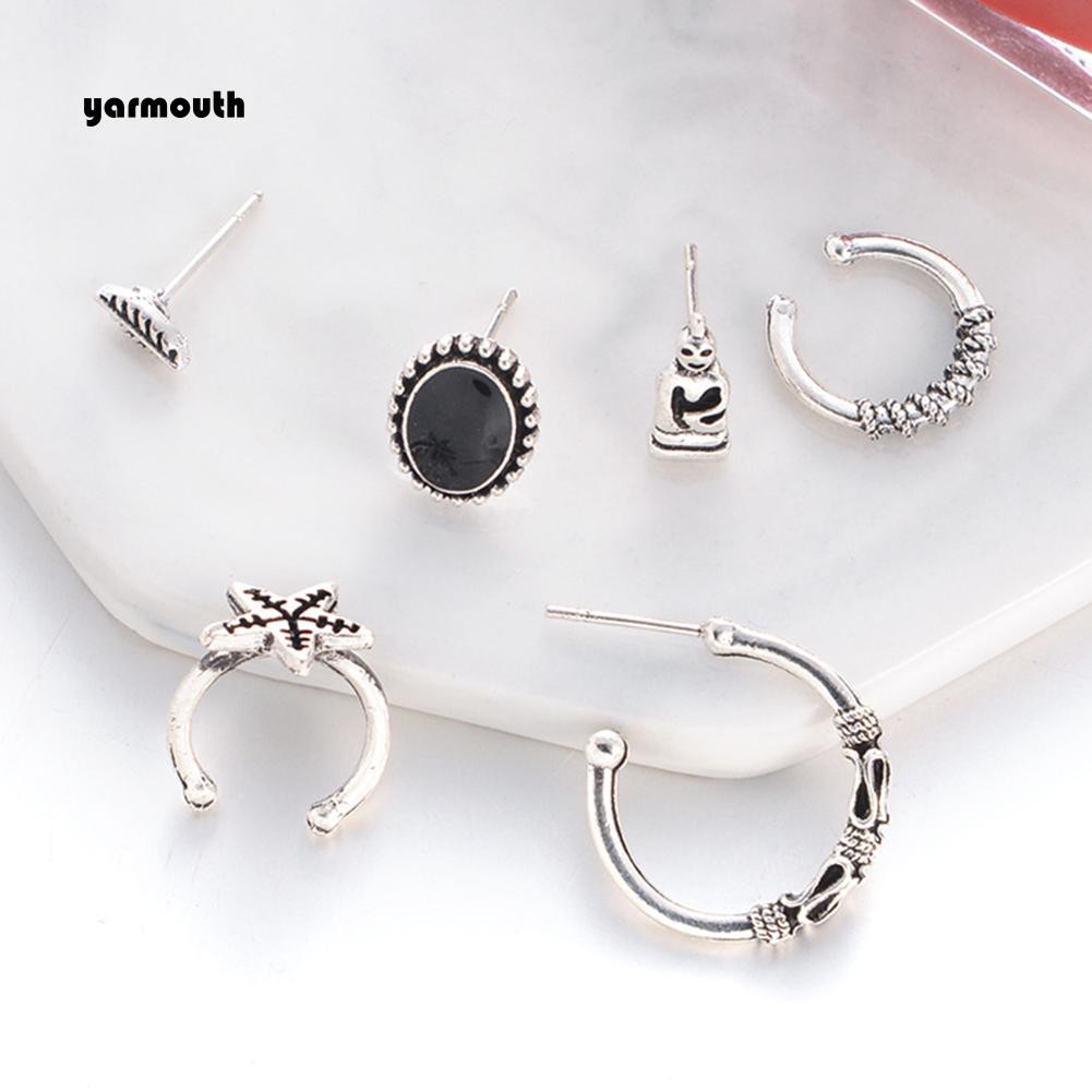 Set 6 Khuyên Tai Nữ Thời Trang Boho