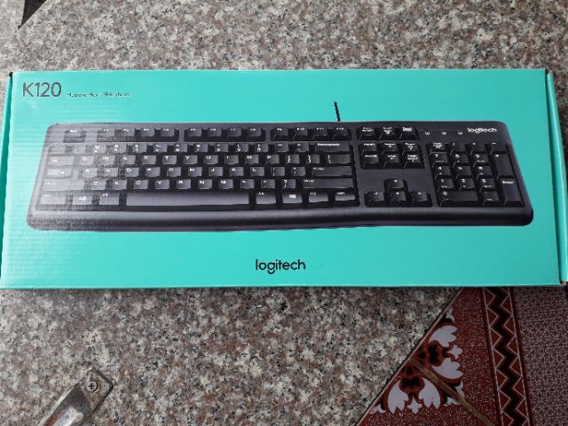 Bàn phím Logitech K120 chính hãng