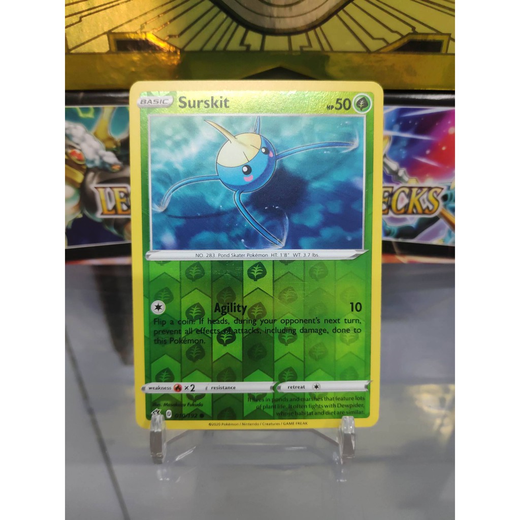 [ Dưa Hấu Yugioh ] Lá bài thẻ bài Pokemon Surkit