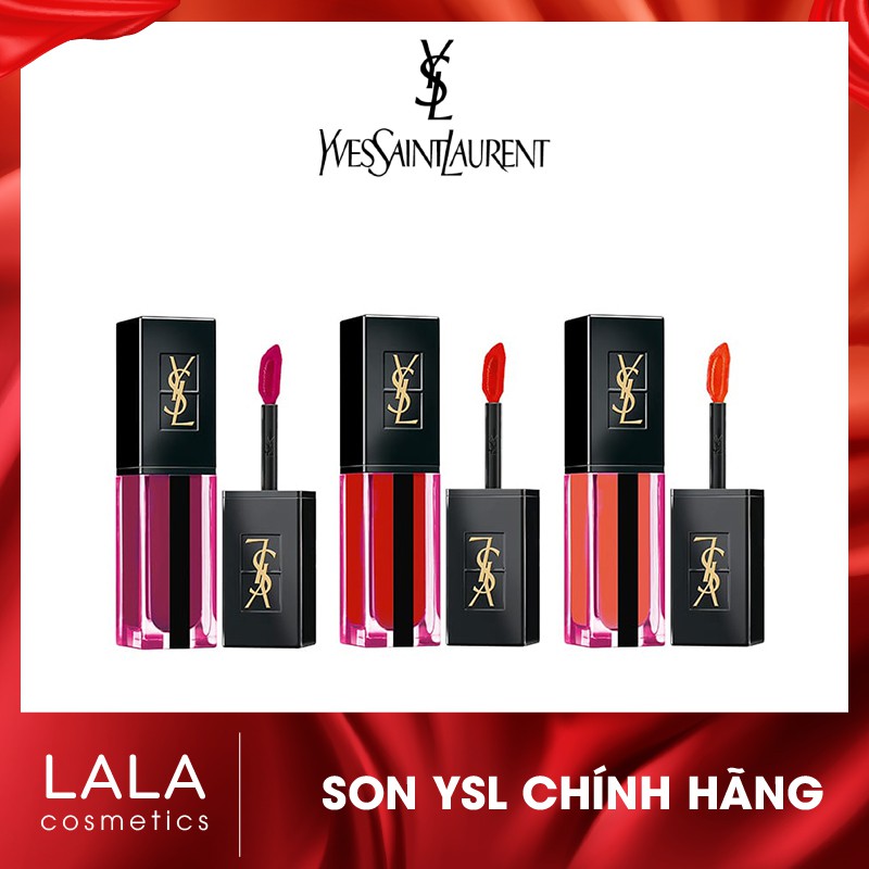 Son Ysl Water Stain phiên bản 2021 Son YSL Rouge Pur Couture The Slim_YSL Hàng Chính Hãng