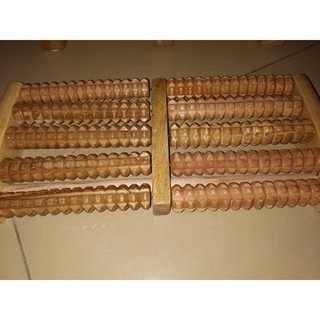 Dụng Cụ Massage Chân 5 Bàn Bằng Gỗ