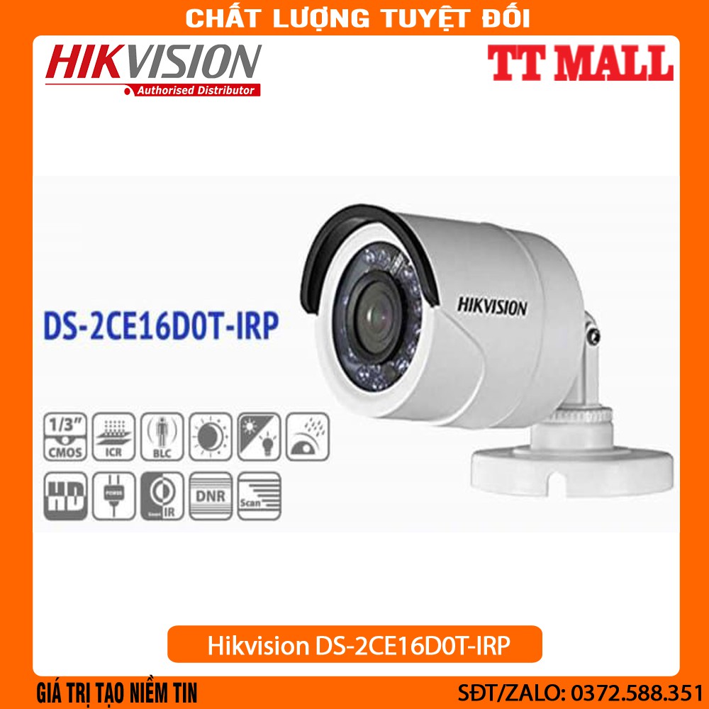 Camera Hikvision DS-2CE16D0T-IRP 2.0megapixel