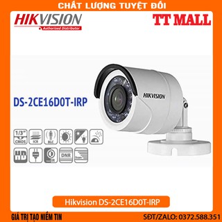 Ảnh chụp Camera Hikvision DS-2CE16D0T-IRP 2.0megapixel tại Hà Nội
