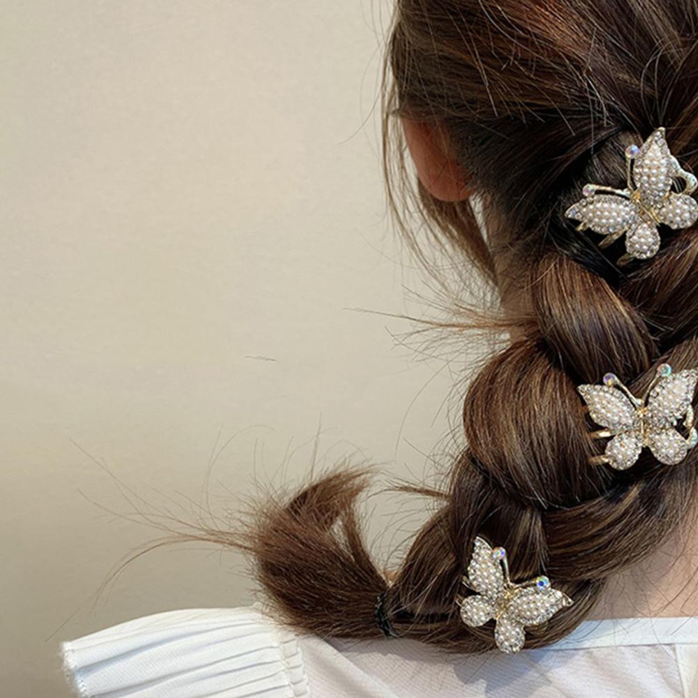 Kẹp Tóc Hợp Kim Hình Sao Biển Thanh Lịch|Kẹp Tóc Đính Đá Lấp Lánh