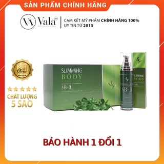 Bộ sản phẩm Đai Nịt Bụng Giảm Mỡ Ủ Nóng Slimming Body SB2 Full Bộ Kèm Tinh Dầu Giảm Mỡ Bụng - Vala Cosmetic