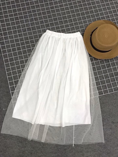 Chân váy công chúa phối lưới hình thật (ny) | BigBuy360 - bigbuy360.vn