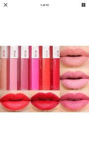 Son Maybeline SUPER STAY Matte ink