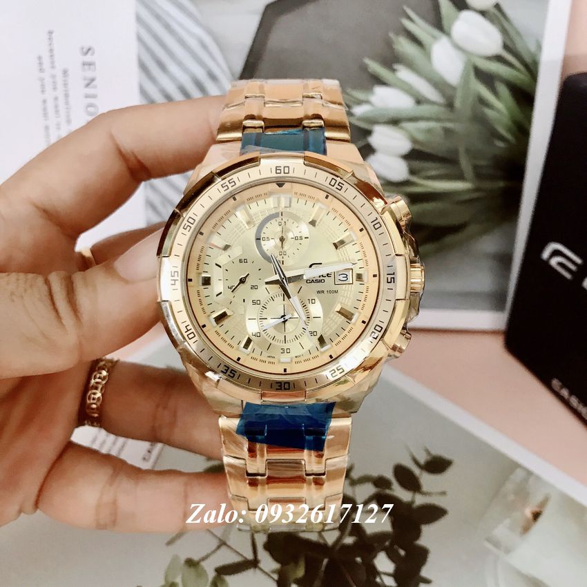 Đồng Hồ Nam Casio Edifice EFR-539 Chronograph 06 Kim FullBox