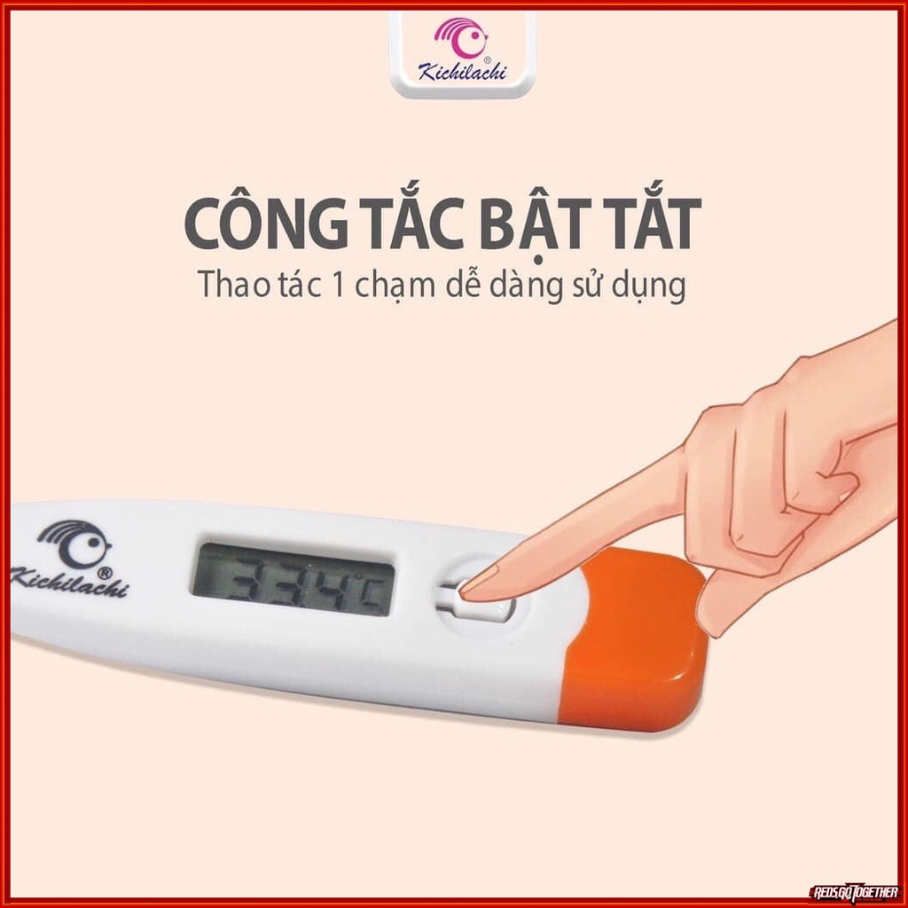 Nhiệt kế điện tử Kichilachi đo nhiệt độ cho bé