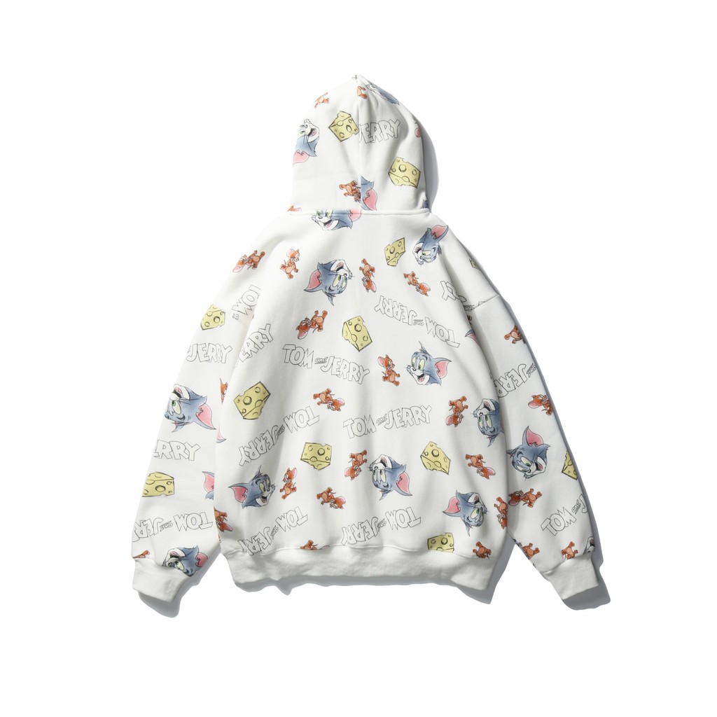 Áo hoodie ulzzang nam nữ unisex form rộng họa tiết Tom&Jerry phong cách Hàn Quốc | BigBuy360 - bigbuy360.vn