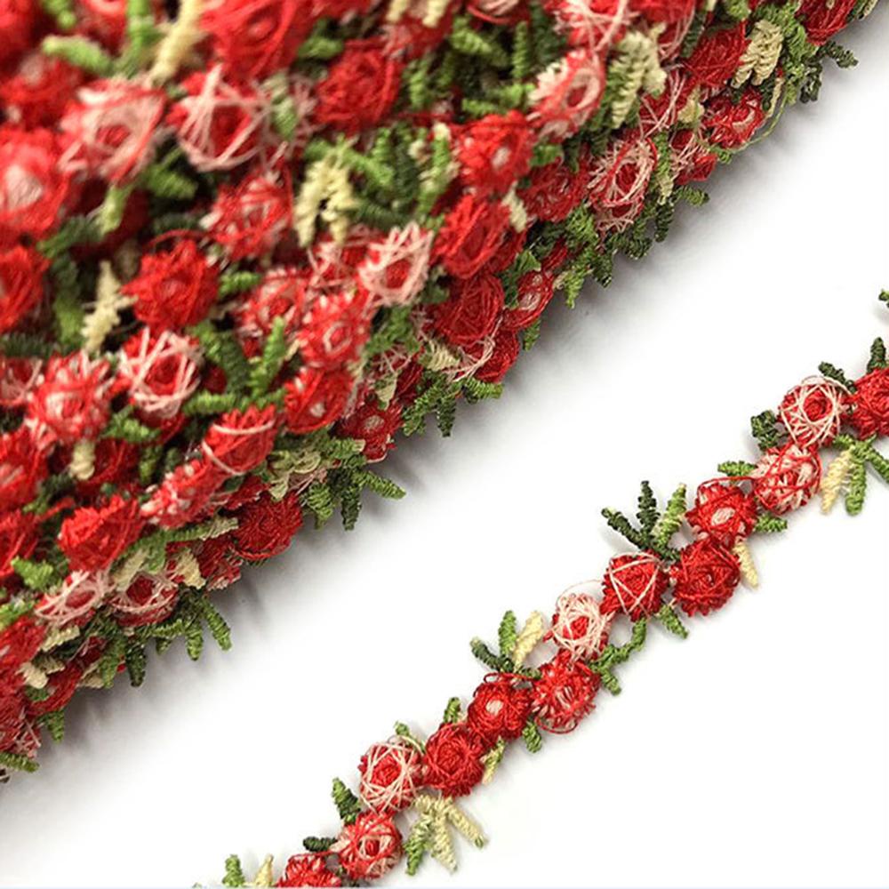 LAKAMIER Dải Ren Hoa Trang Trí Quần Áo