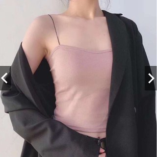 Áo Bra COTTON Dây Mảnh Dáng Lửng (2055)