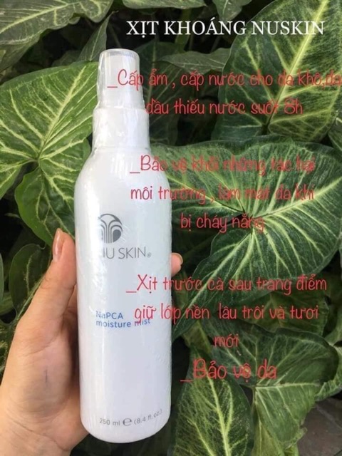 Xịt Khoáng Napca Nuskin( dưỡng ẩm, cho da tươi mới)