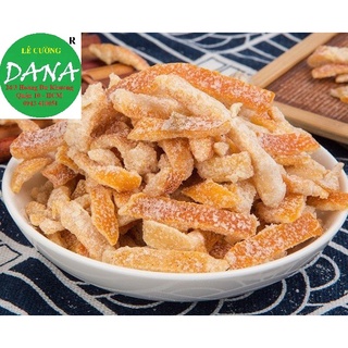 Nhân trung thu mứt trần bì 500g - 1kg