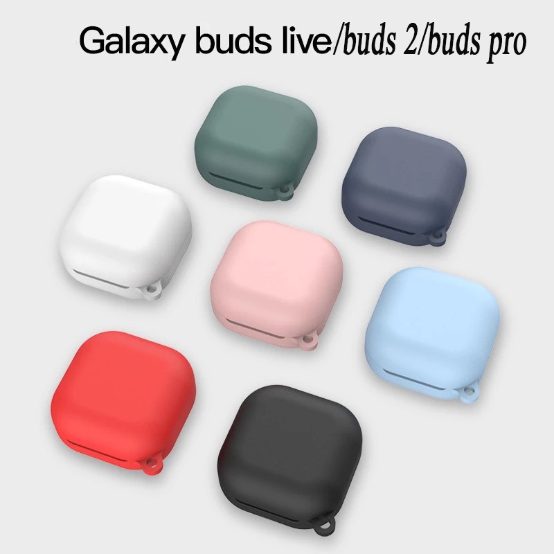 Ốp lưng silicon dẻo Samsung Galaxy Buds 2 & Pro Ốp lưng bảo vệ mềm Samsung Galaxy Buds Live Ốp lưng bảo vệ đa năng Samsung Galaxy Buds