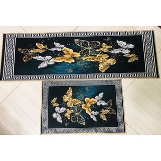 Bộ đôi Thãm 3D cao cấp chống trượt