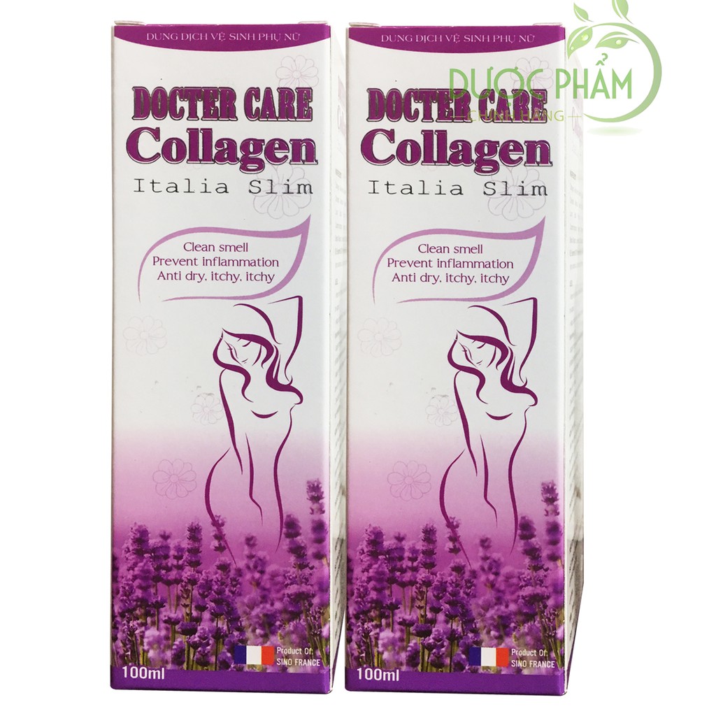 Combo 2 dung dịch vệ sinh Docter care collagen