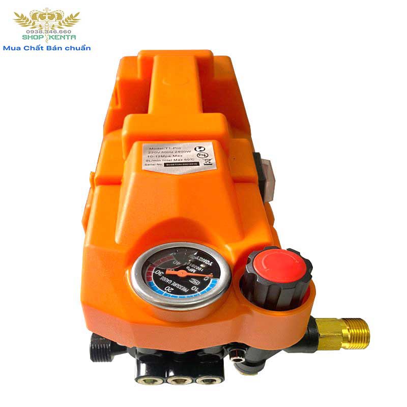Máy rửa xe dây đồng OSAKA RS2 có chức năng chỉnh áp - 2400W  Tặng kèm bình bọt