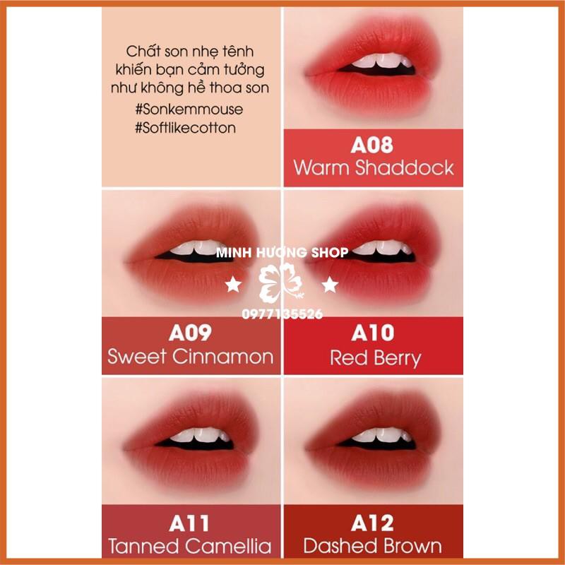 Son GIÁ SỈ A12 nắp tím Handmade  - son ver2 A12 đỏ nâu đất | BigBuy360 - bigbuy360.vn