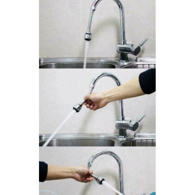 Đầu nối dài vòi nước tăng áp tiện ích size thông dụng -giadunghn1