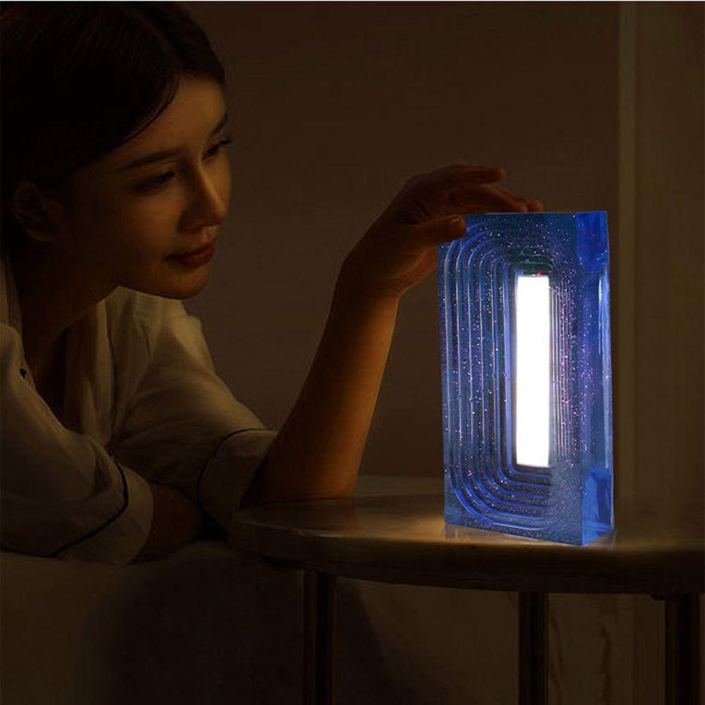 Khuôn Làm Đèn Bàn Bằng Nhựa Resin Họa Tiết Bầu Trời Đầy Sao Độc Đáo|Khuôn Làm Epoxy Thiết Kế Độc Đáo Tiện Dụng