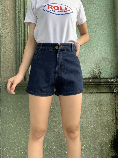 SHORT JEAN ĐEN TUYỀN BIG SIZE CO DÃN MẠNH