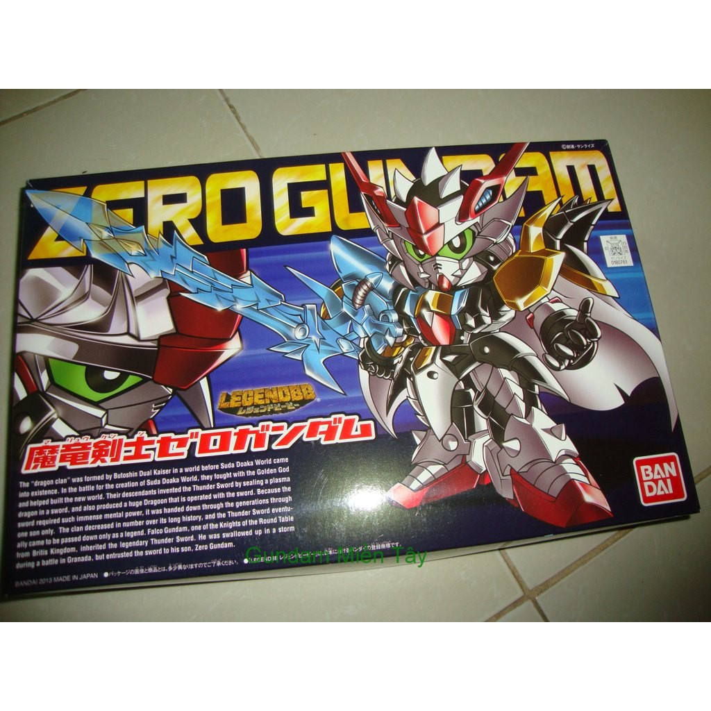 Mô hình lắp ráp SD BB Legend Zero Gundam Bandai
