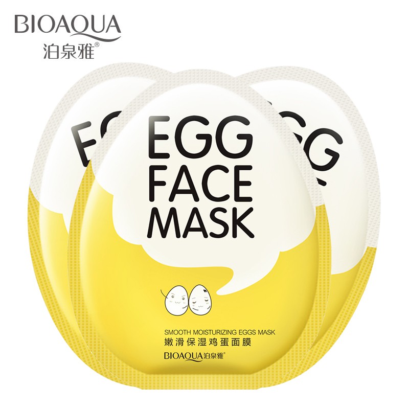 Mặt nạ trứng BIOAQUA EGG FACE MASK 30g