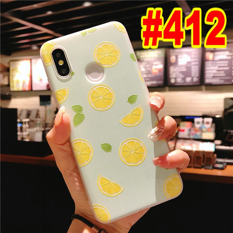 Xiaomi Redmi K20 7A 6A Pro Note 7 5A 4X Mi 9T A1 A2 A3 8 Cute Soft Lemon Fruit Phone Case