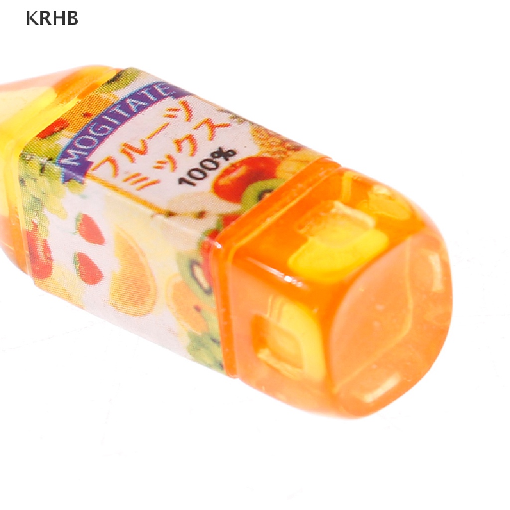 Set 5 Mô Hình Ly Nước Ép Trang Trí Nhà Búp Bê Mới