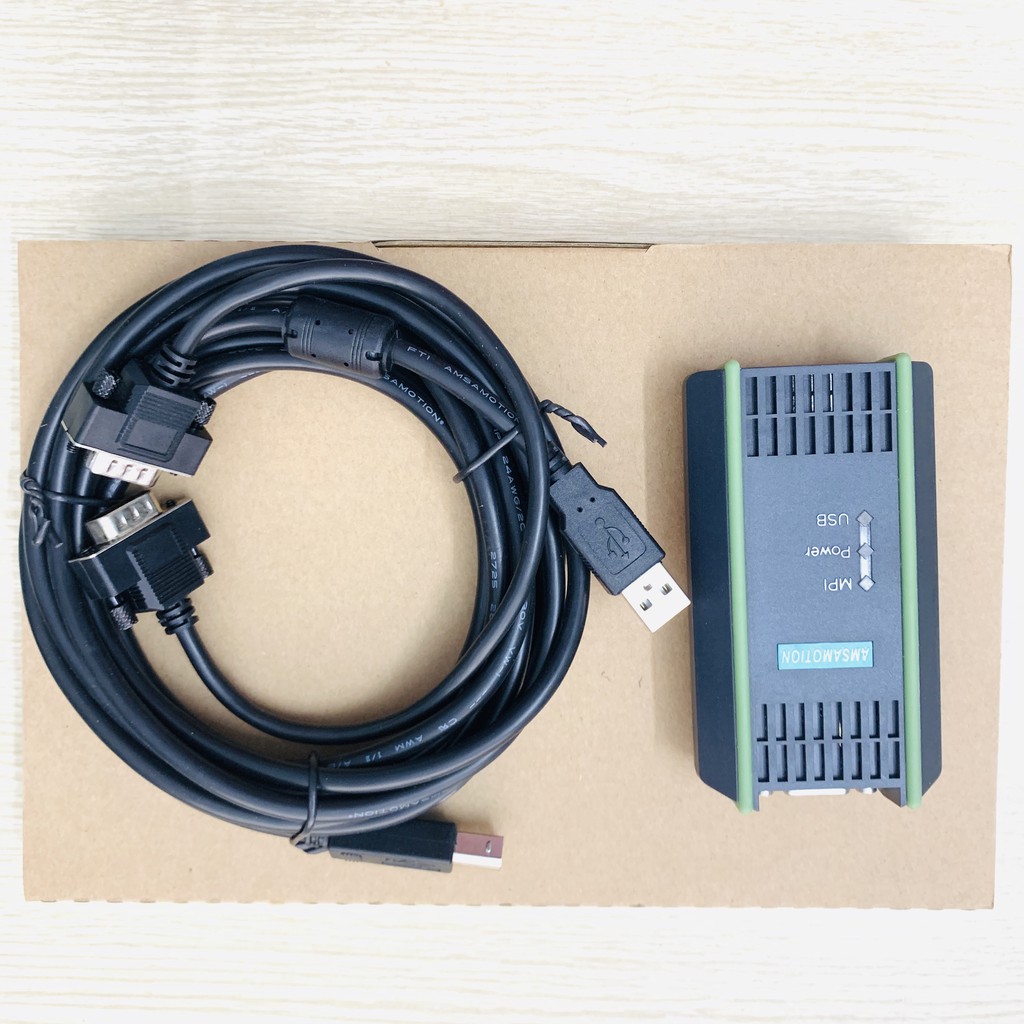 Cáp lập trình tương thích 6ES7972-0CB20-0XA0 cho Siemens S7-200/300/400 PLC