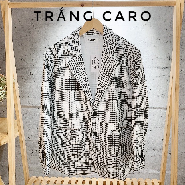 [HÌNH THẬT] ÁO KHOÁC VEST BLAZER NAM NỮ UNISEX THỜI TRANG OVER SIZE MR SMILE 99 SHOP