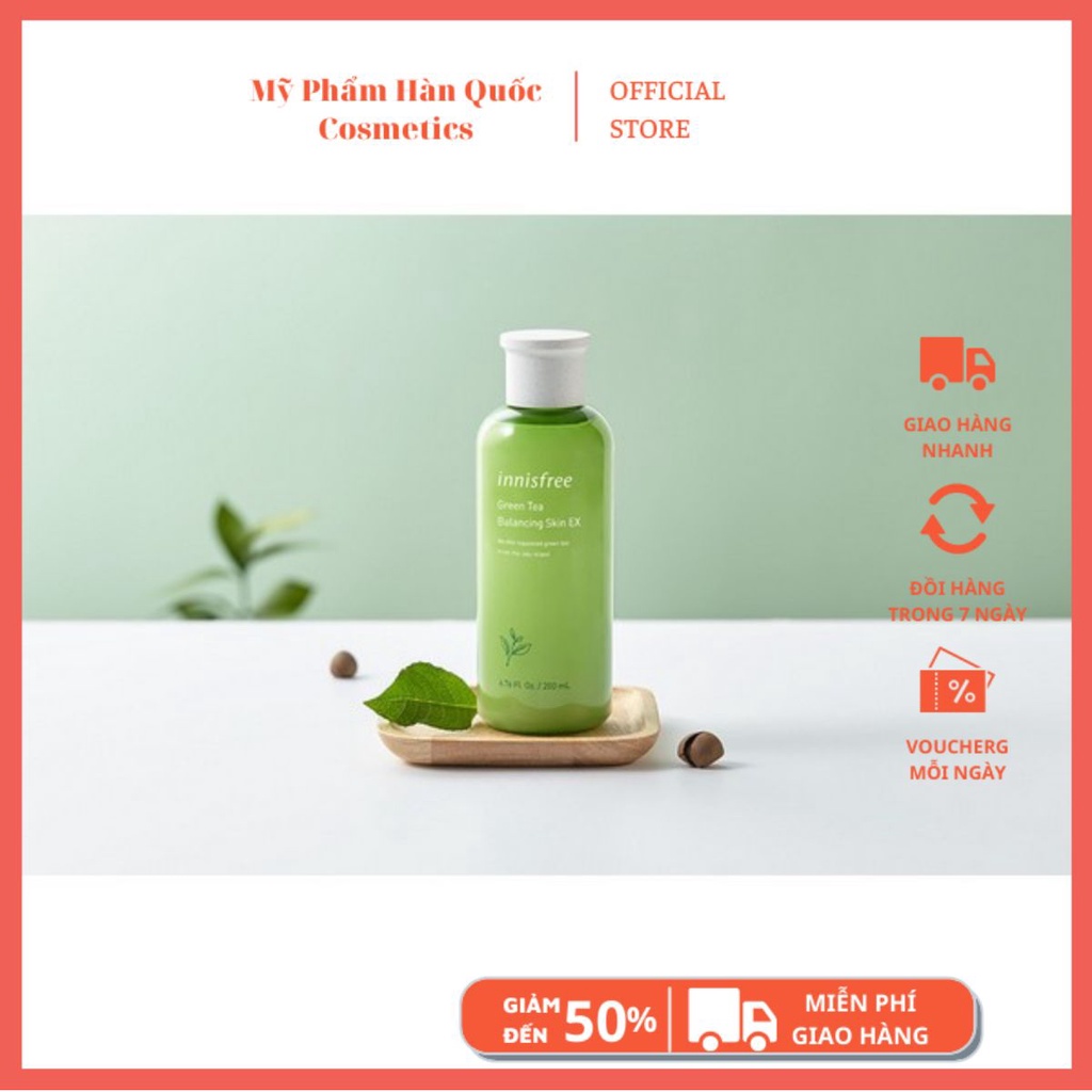 NƯỚC HOA HỒNG DƯỠNG DA Chiết Xuất Từ Lá Hoa Anh Đào Hoàng Gia Innisfree Jeju Cherry Blossom Skin 200ml