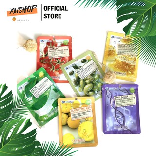(Mặt nạ 3D) Foodaholic 16 vị hoa quả trái cây Hàn Quốc