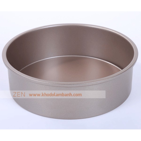 Khuôn nướng bánh chống dính 22cm vàng