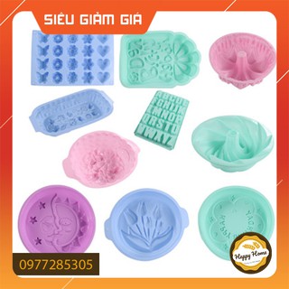 Khuôn silicon tạo hình bánh rau câu, sinh nhật ĐÁNG YÊU -Dụng cụ làm bánh