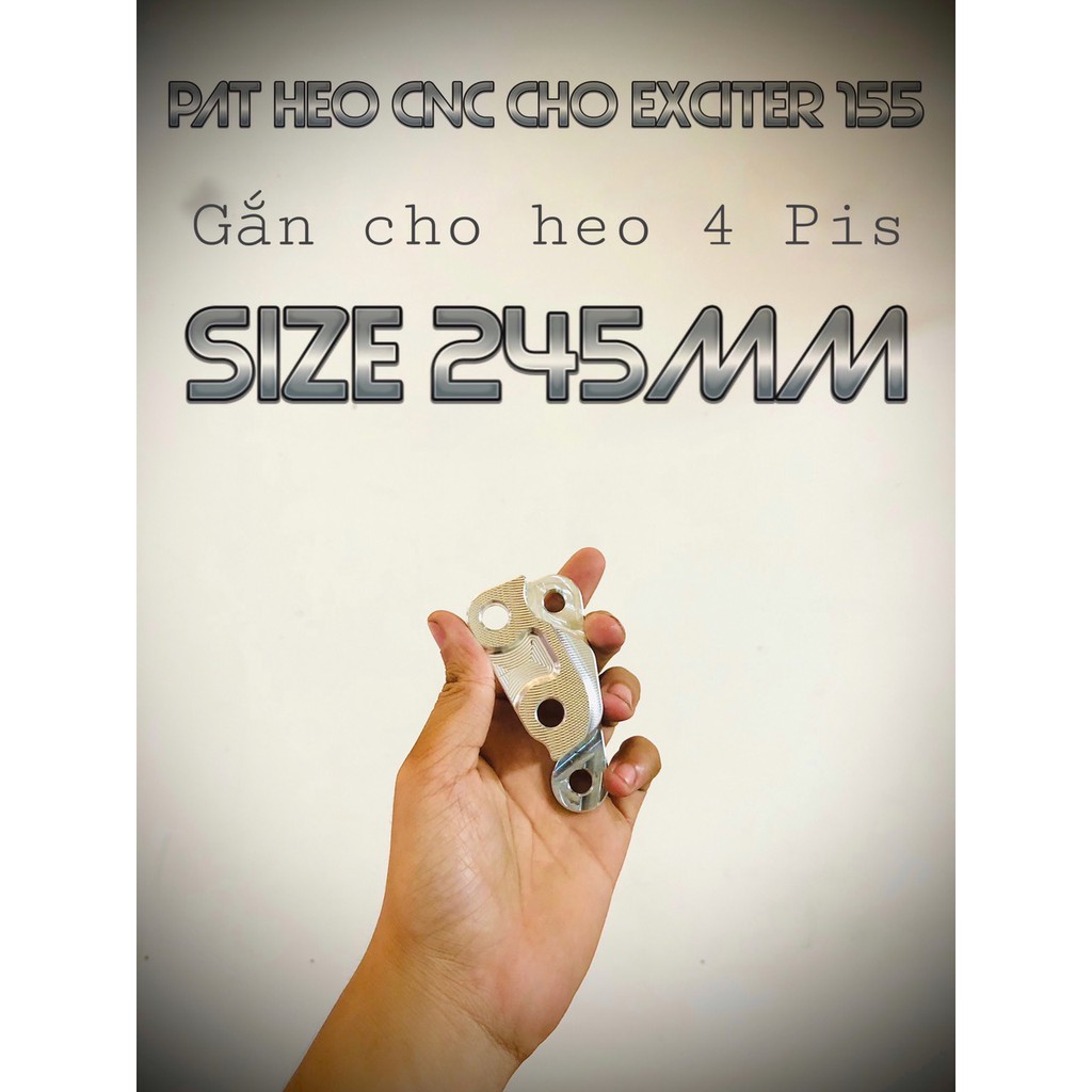 Pat CNC Ex155 Heo 4Pis Đĩa 245mm