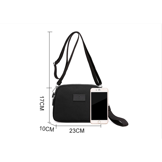 Túi Đeo Chéo Hình Vuông Nhỏ Phong Cách Mới Dễ Phối Đồ Cho Nữ