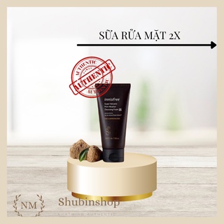 Sữa Rửa Mặt innisfree 2x Sữa Rửa Mặt Innisfree Super Volcanic Pore MICELLAR Cleansing Foam 2X kiềm dầu khít chân lông