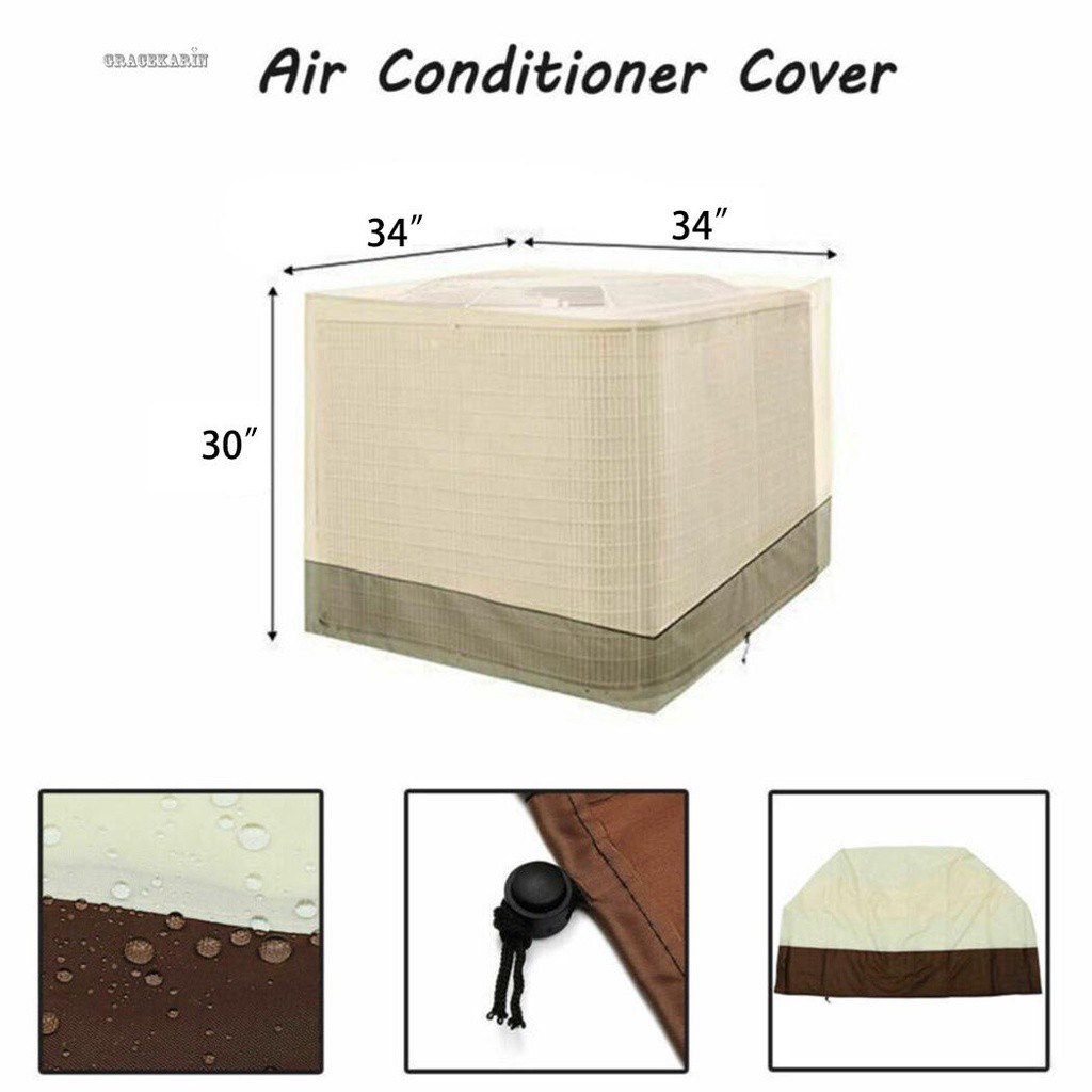 Vỏ Bọc Máy Điều Hòa Kích Thước 34x34 X 30inches