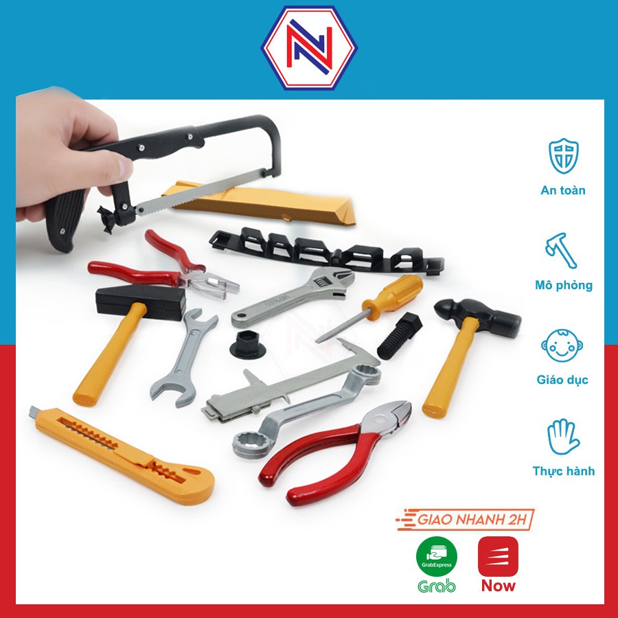 Bộ đồ chơi sửa xe, dụng cụ sửa chữa xe cho bé nhiều món đẹp và chất lượng