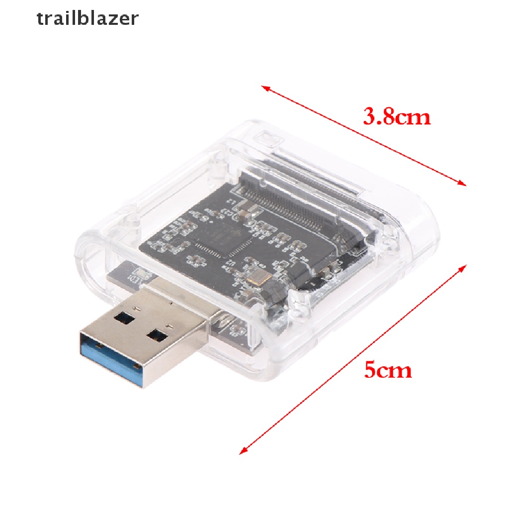 trailblazer M2 SSD Case M.2 To USB 3.0 Gen 1 5Gbps SSD Enclosure For SATA M.2 Card Adapter UIO