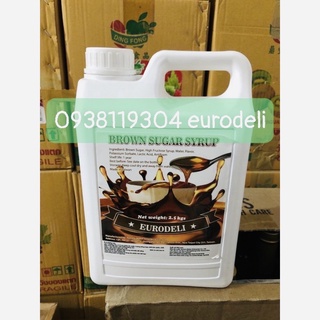 sirup đường đen eurodeli 2.5kg đài loan
