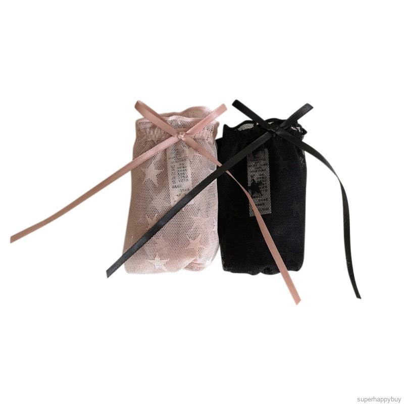 Quần Lót Ren In Hình Ngôi Sao Xinh Xắn Phong Cách Nhật Bản Cho Nữ