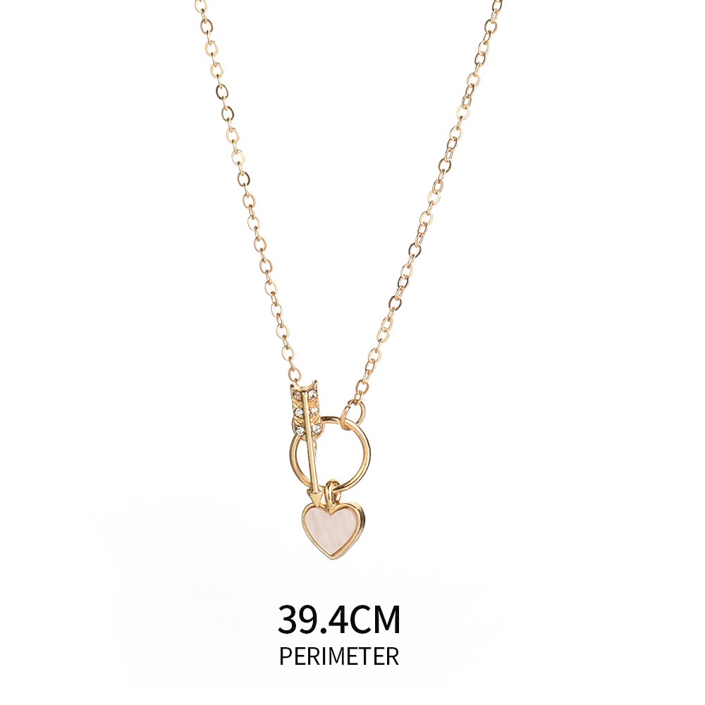 Vòng cổ Nữ Mặt Hình Mũi Tên One Mũi Tên Phong Cách Hàn Quốc Cá Tính