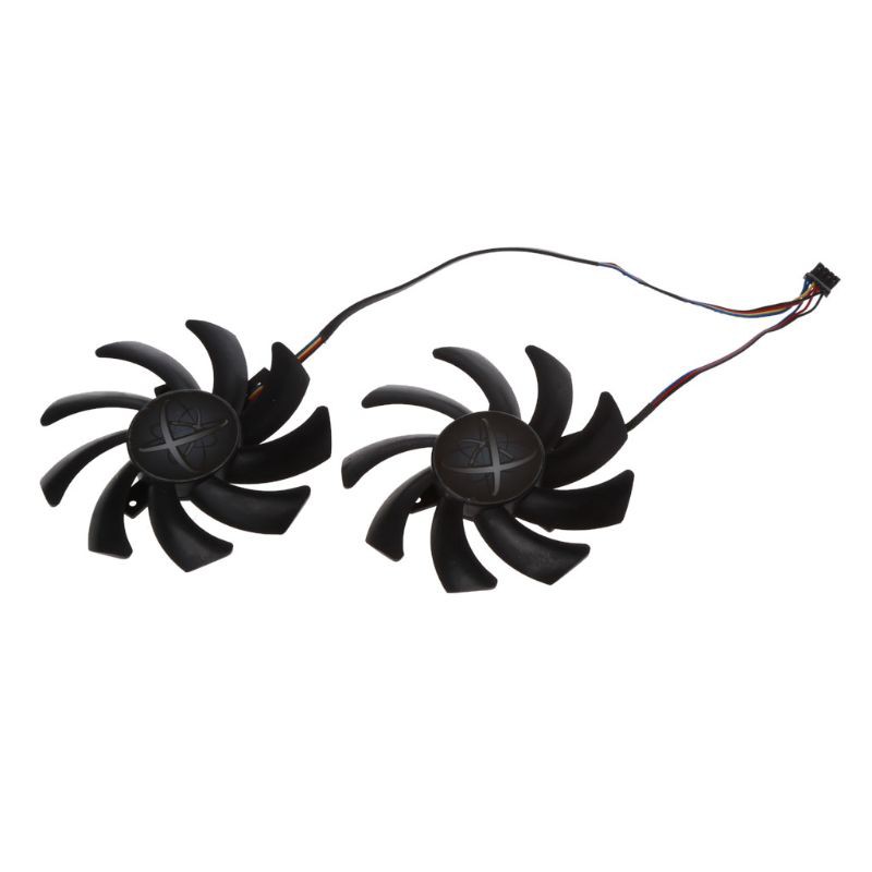 Set 2 quạt tản nhiệt GPU VGA CF9010H12S RX 480/470 cho card đồ họa XFX R9