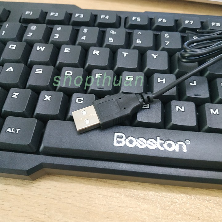 Bàn phím Bosston K830 có dây cổng USB - keyboard bosston K830